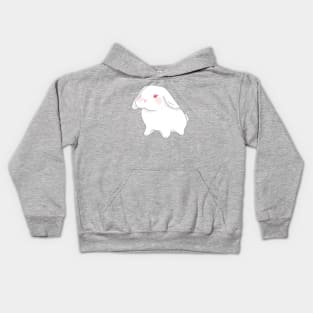 cute courious baby rew holland lop Rabbit | Bunniesmee Kids Hoodie